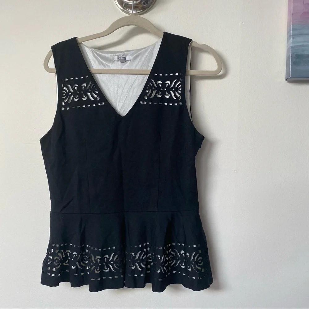 Cache peplum top - Picture 1 of 10